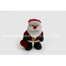 Factory Supply of Chindren Stuffed Plush Santa Toys